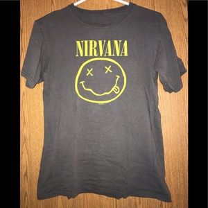 Nirvana Size S Short Sleeved Tee